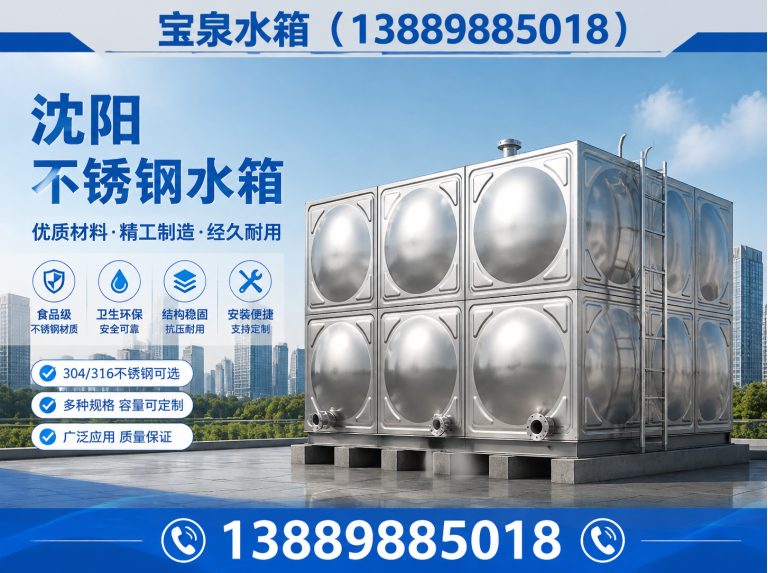 大东区组合式不锈钢水箱展示图